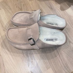 buckley genuine shearling mule